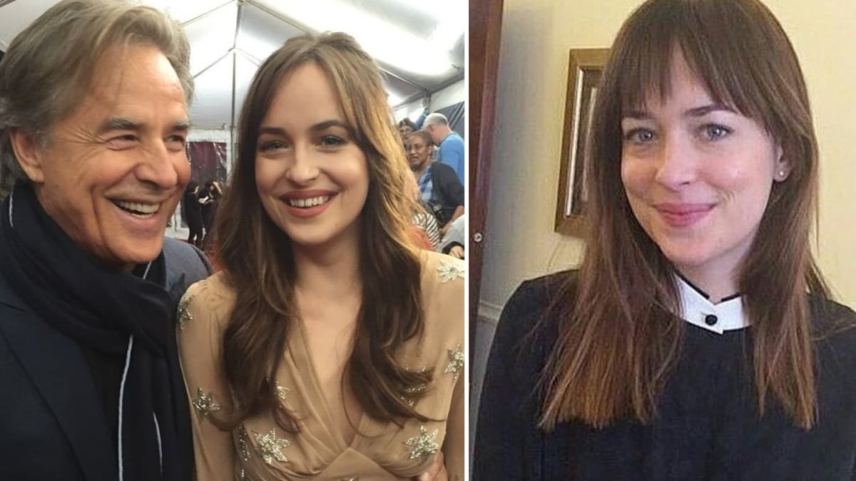 Dakota Johnson y su padre, Don Johnson