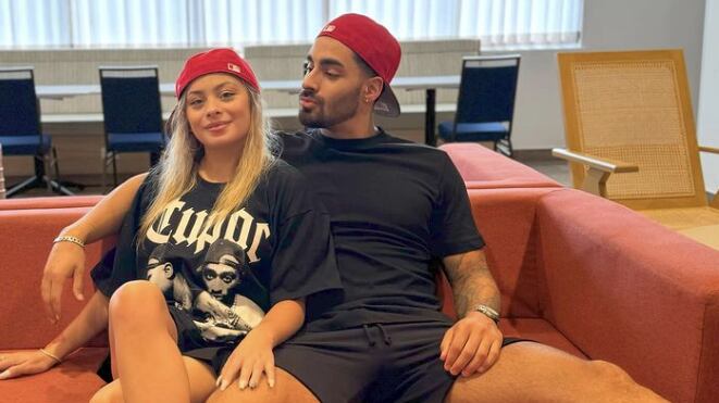 Jorge Aldoney y Skarleth Labra | Instagram