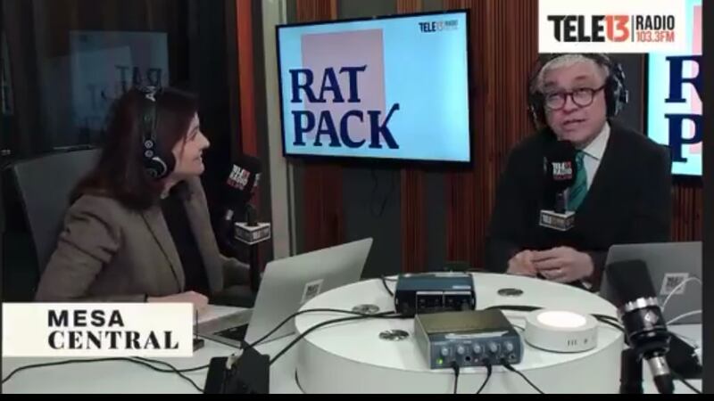 ¿Qué dijo?: Iván Valenzuela aclara supuesto exabrupto tras finalizar entrevista de Mario Desbordes