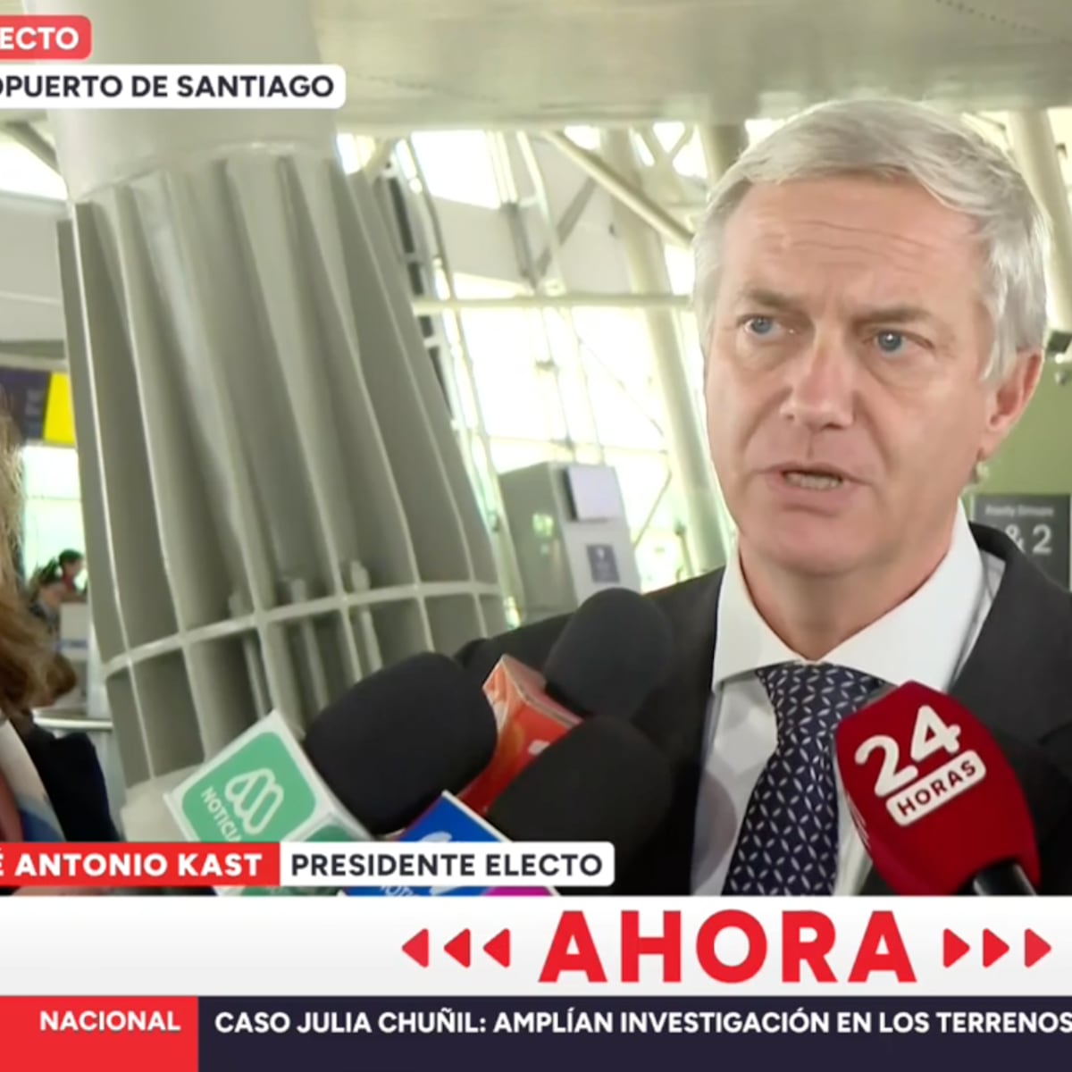 José Antonio Kast inicia gira por Europa tras elección José Antonio Kast inicia gira por Europa tras elección