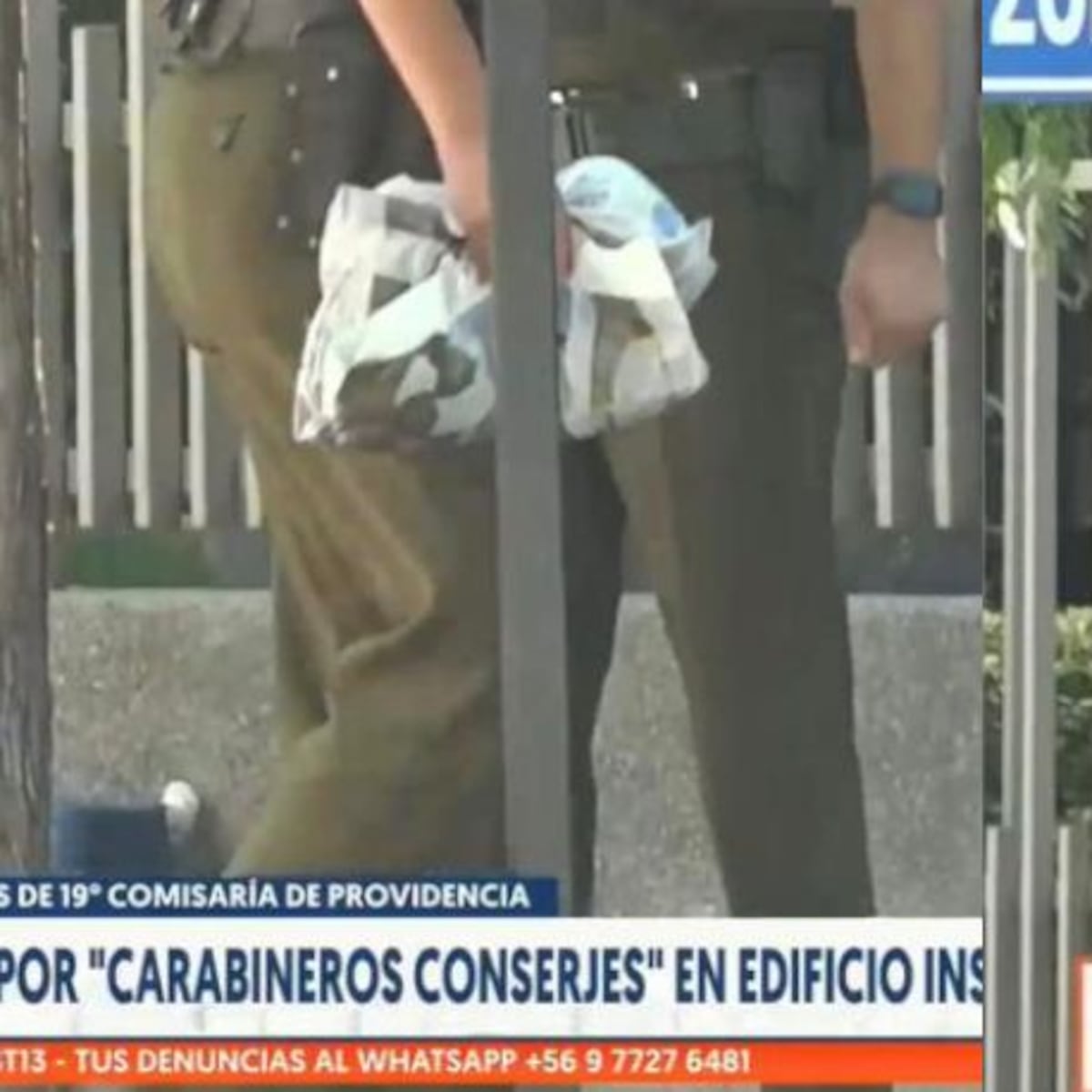Carabineros realizan labores de conserjería en edificio habitado por altos mandos Carabineros realizan labores de conserjería en edificio habitado por altos mandos