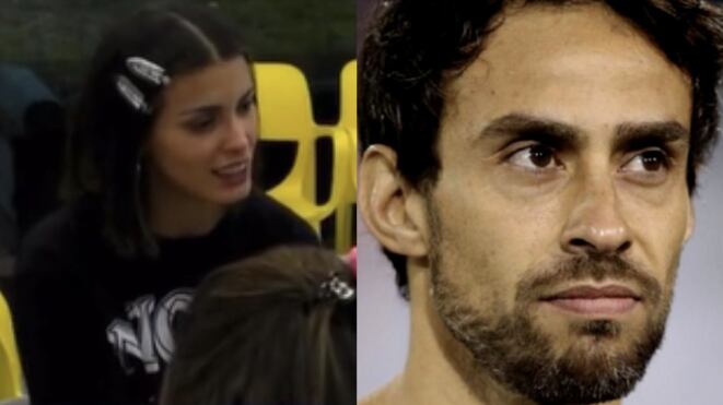 Constanza Capelli de "Gran Hermano" y Jorge Valdivia | Captura