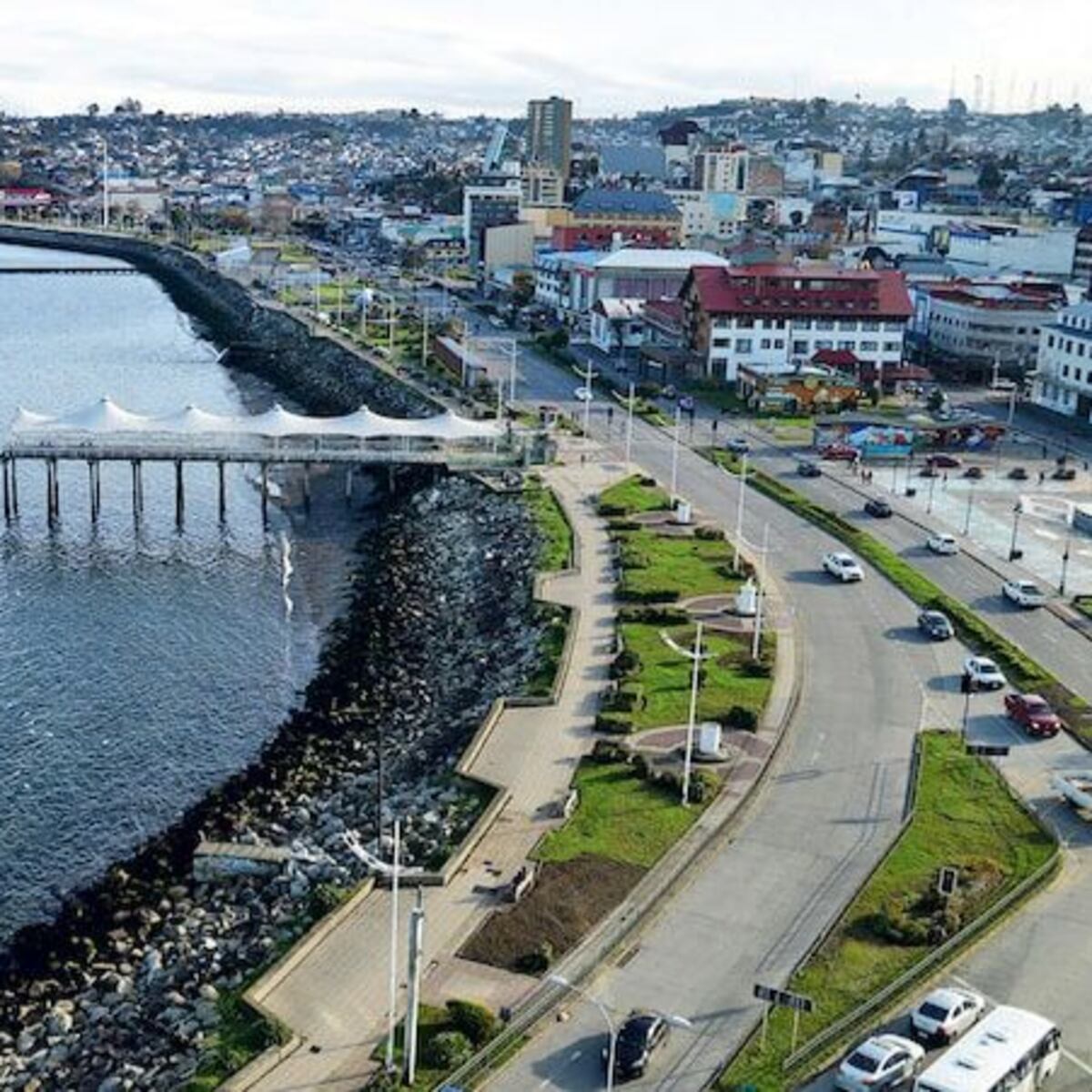 Puerto Montt se une para embellecer su centro urbano Puerto Montt se une para embellecer su centro urbano
