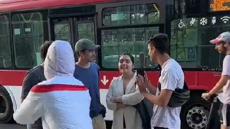 Ladrón grabado en TikTok