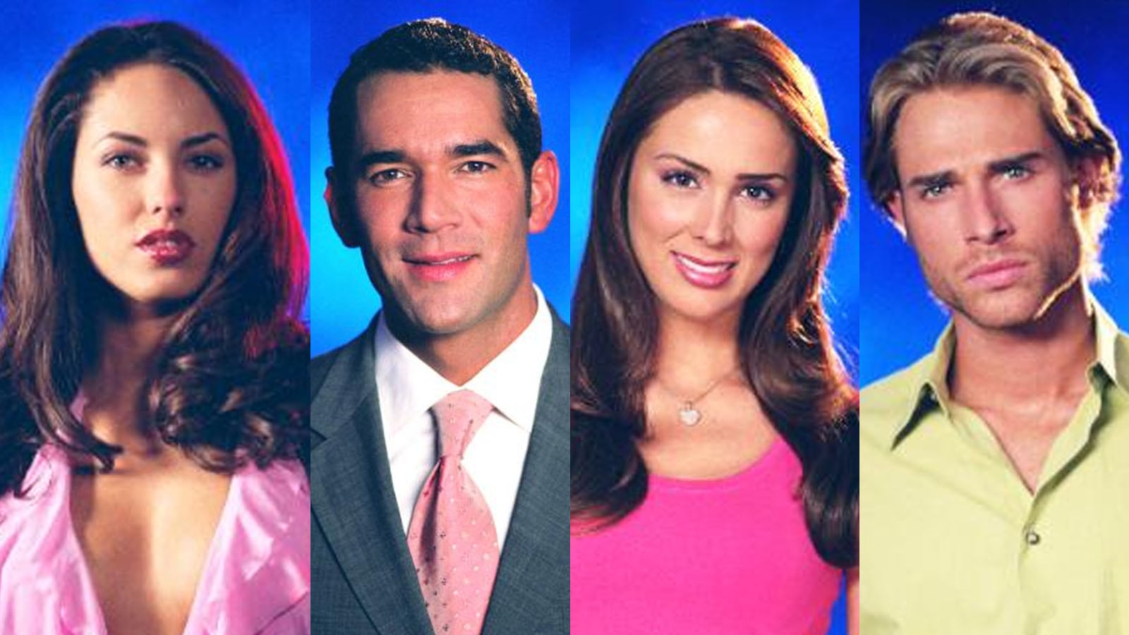 Protagonistas de "Rubí"