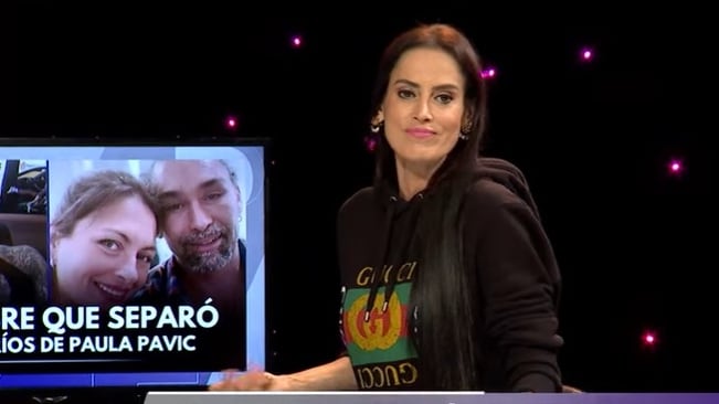 La panelista del programa farandulero de Zona Latina aseguró anoche que el coach motivacional de Paula Pavic, por el cual Marcelo Ríos decidió separarse de ella, está interesado en su mujer porque "estaría tras la fortuna" del Chino.