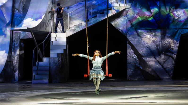 María José Monje en Crystal del Cirque du Soleil | Gentileza