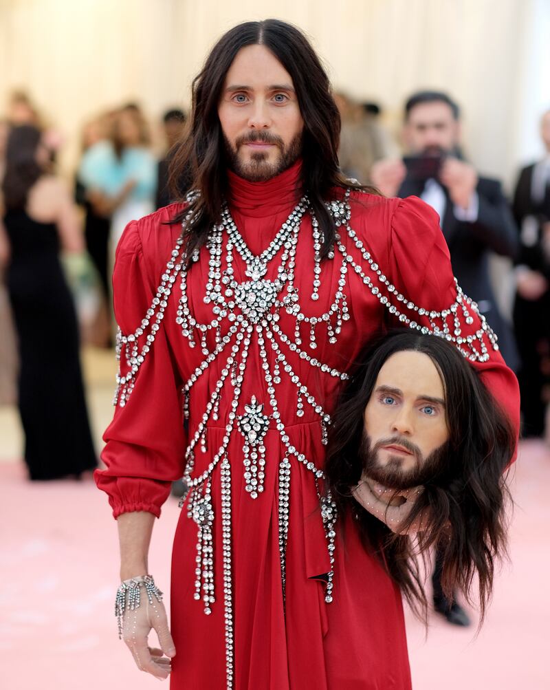 Jared Leto en la MET Gala 2019.