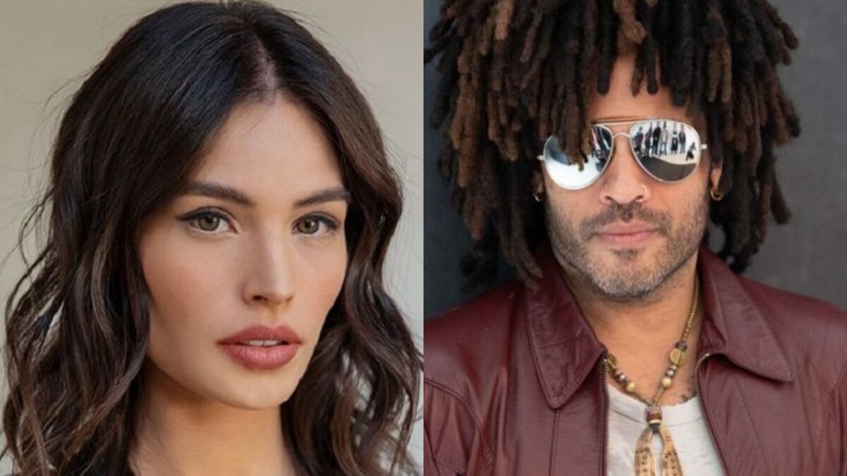 Ana Paula Valle y Lenny Kravitz