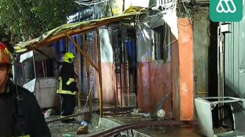 Según las primeras informaciones, unas 40 personas fueron las que quedaron afectadas por el incendio.