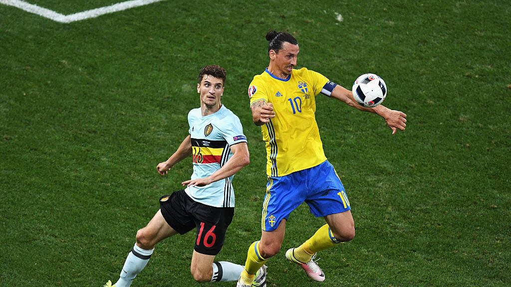 Zlatan no juega por Suecia desde la Eurocopa 2016