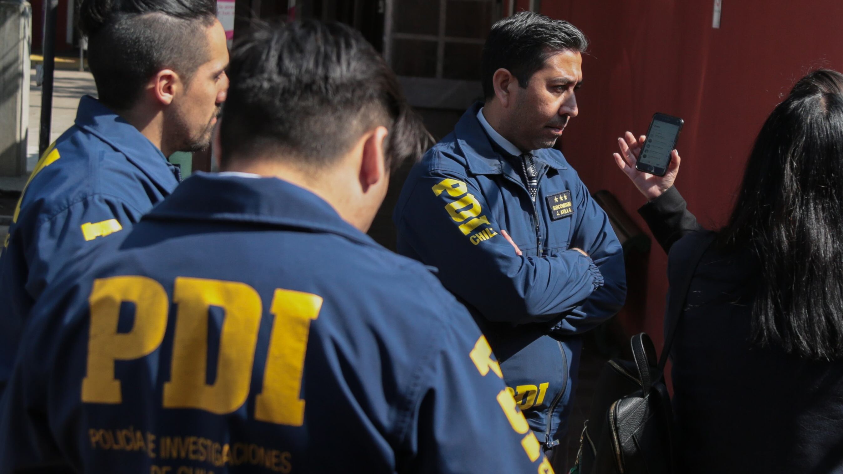 Fotografía referencial de la PDI.