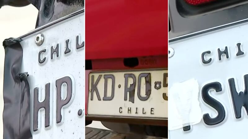 ¿Se pusieron de acuerdo? Patentes burdamente adulteradas protagonizaron fiscalización de automóviles y motos en La Reina