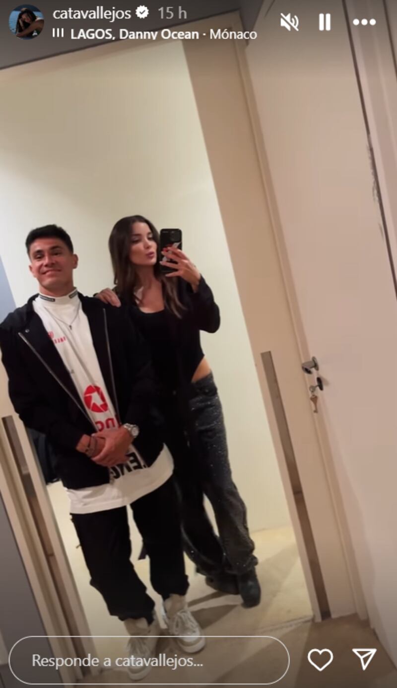 Cata Vallejos y Pablo Galdames | Instagram