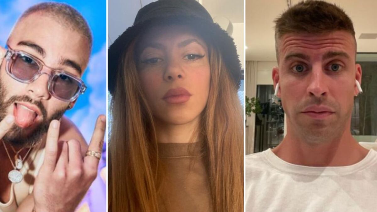 Shakira, Piqué y Manuel Turizo