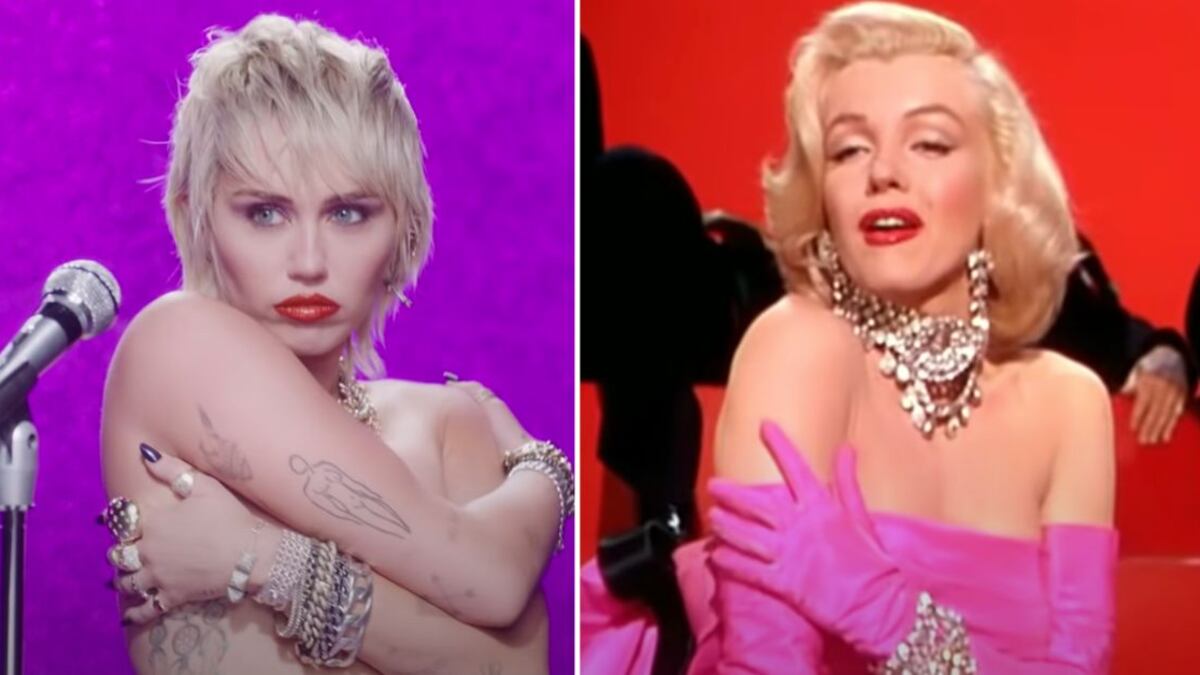 Miley Cyrus / Marilyn Monroe