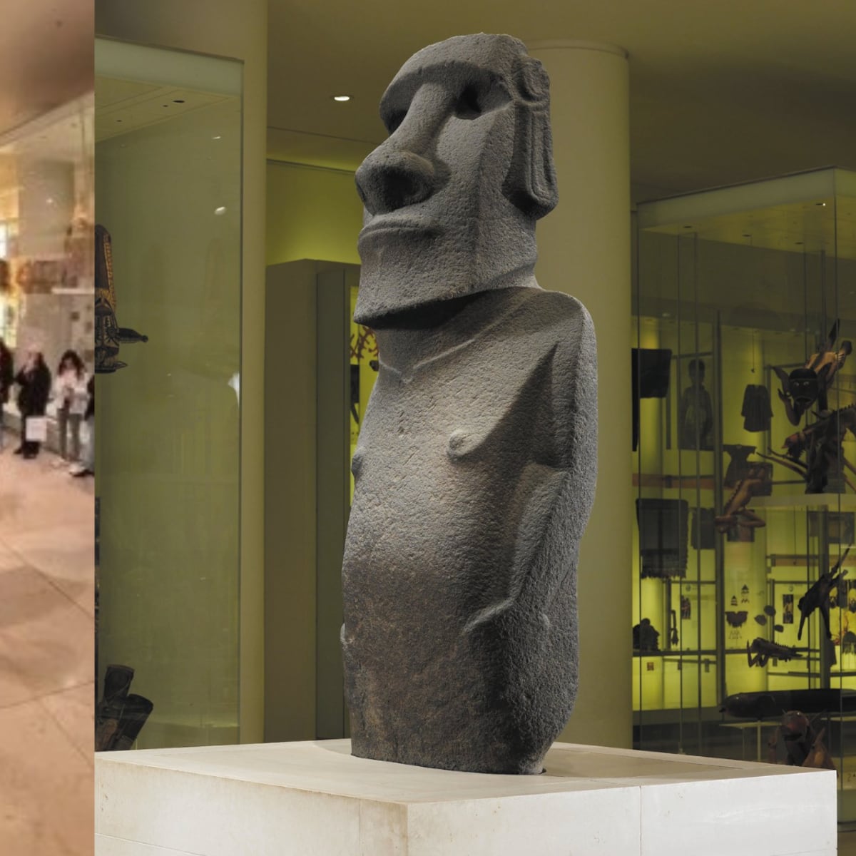 Agrupación de Rapa Nui homenajea al Moai en Museo Británico Agrupación de Rapa Nui homenajea al Moai en Museo Británico