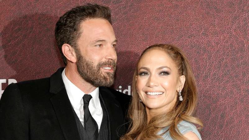 Jennifer Lopez y Ben Affleck casados.