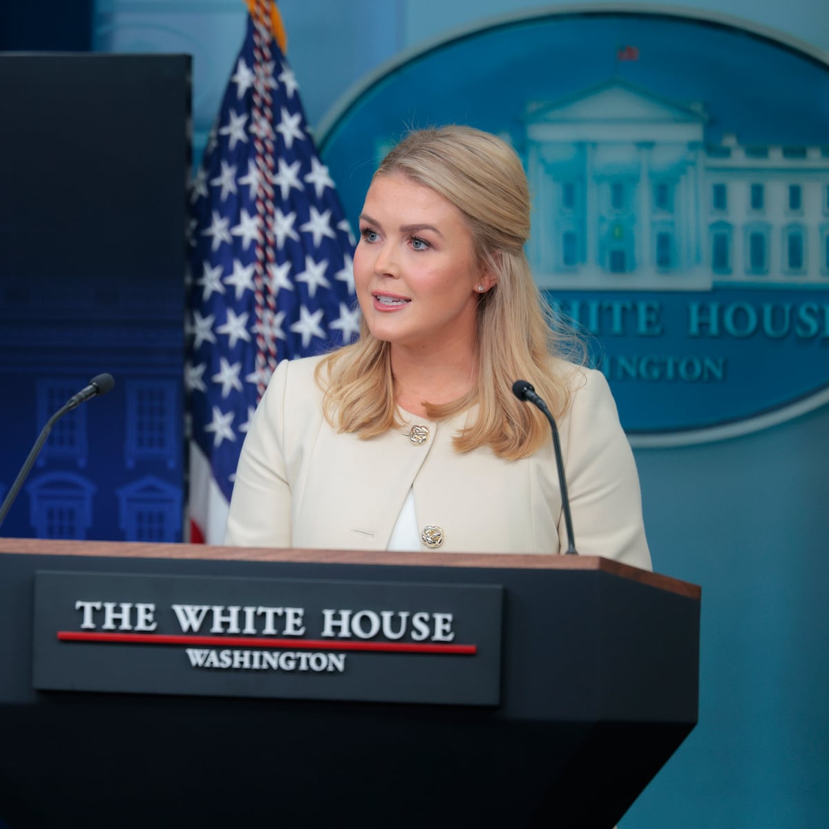 Karoline Leavitt, la fiel portavoz de Trump Karoline Leavitt, la fiel portavoz de Trump