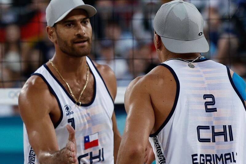 Los deportistas nacionales enfrentaron este miércoles a la dupla de Países Bajos.