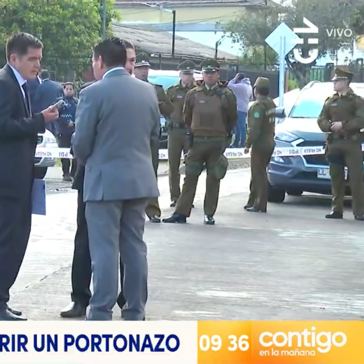 Hombre fallece tras violento portonazo en Maipú Hombre fallece tras violento portonazo en Maipú