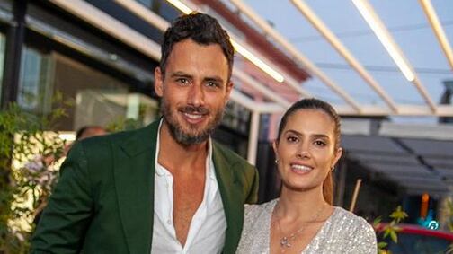 Marcelo Marocchino junto a Magui Benet