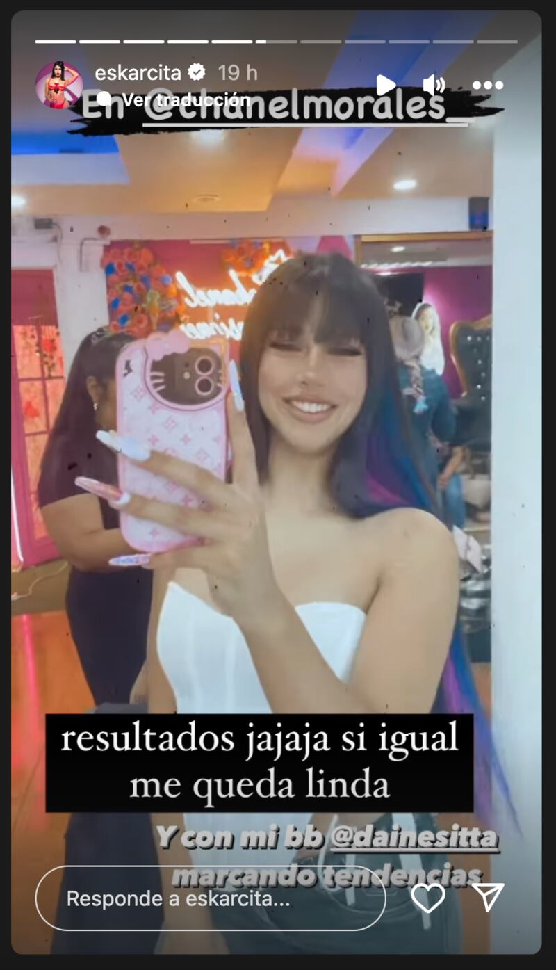 Historia de Eskarcita | Fuente: Instagram