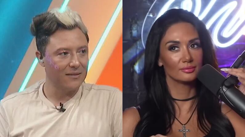 Sergio Rojas y Pamela Díaz | Captura: Que te lo digo y Oh! Diosas