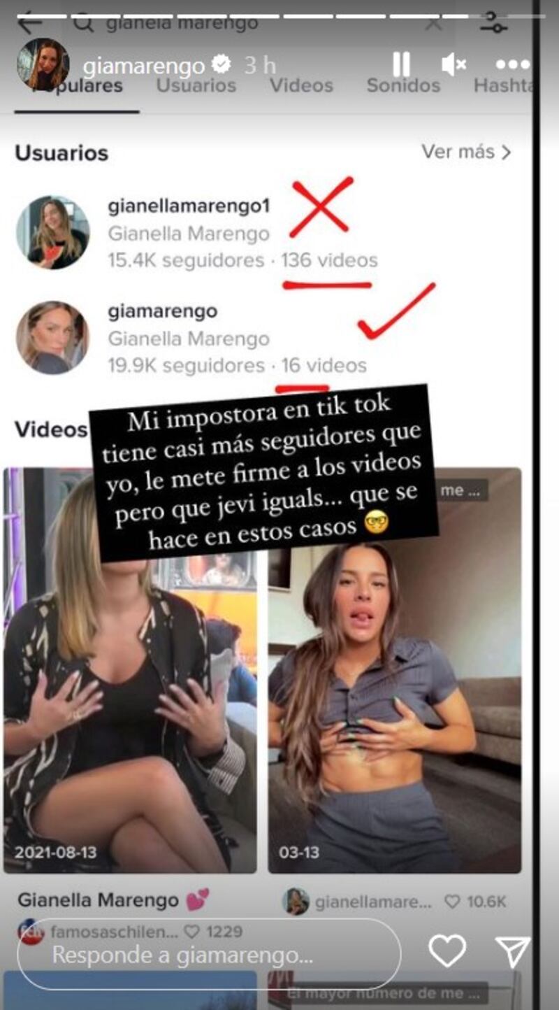 Instagram Gianella Marengo