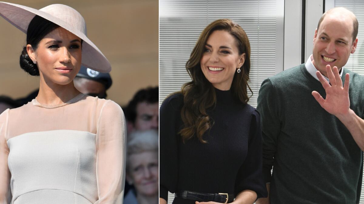 Meghan Markle / Príncipe William / Kate Middleton