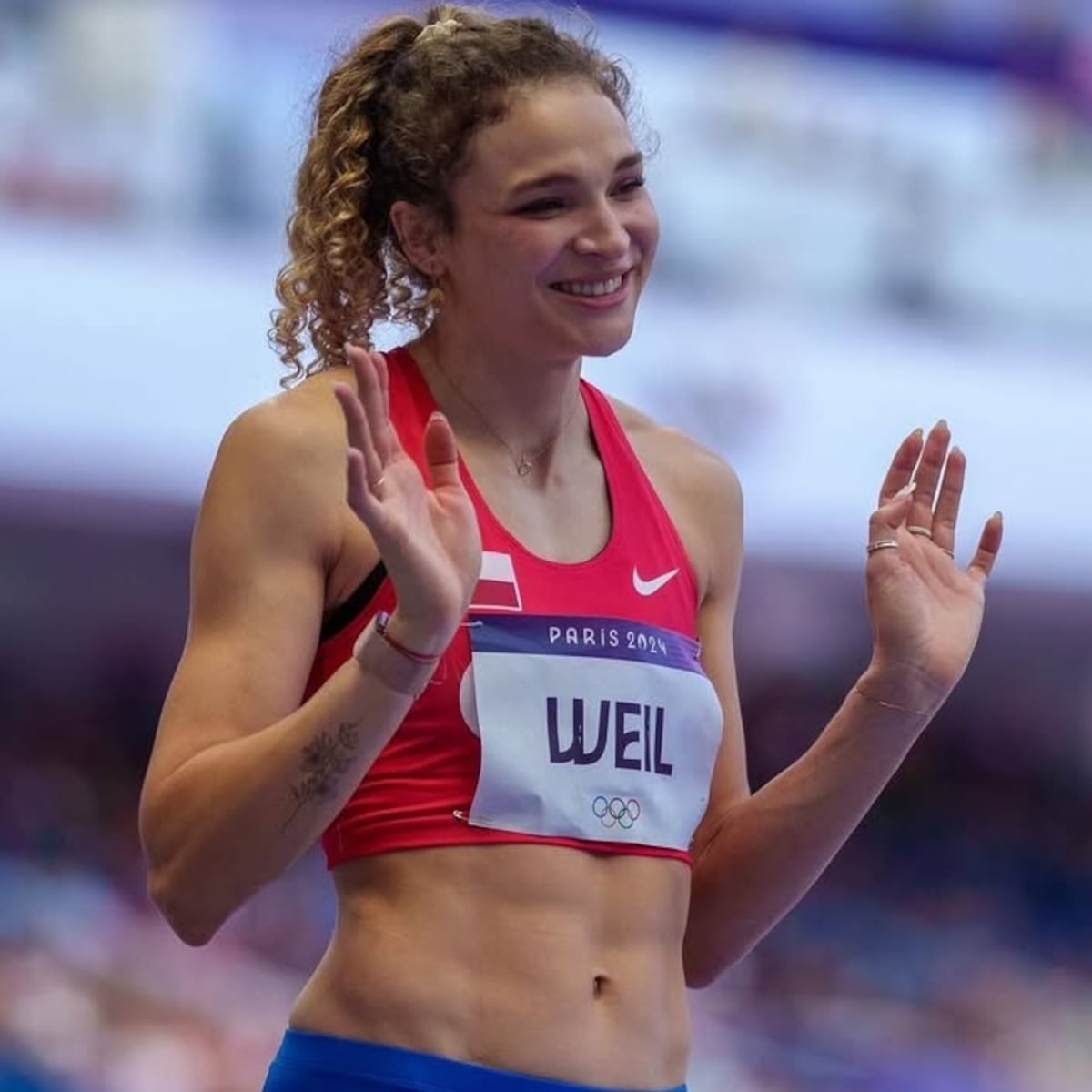 Martina Weil se queda fuera de la final por una centésima con marca récord Martina Weil se queda fuera de la final por una centésima con marca récord