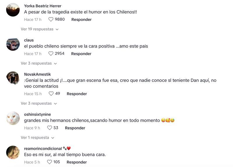 Comentarios video Hilda Bulnes | Captura: TikTok