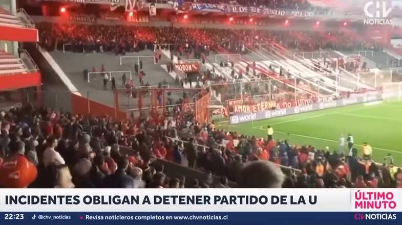 La U entregó el parte médico de los hinchas de Universidad de Chile agredidos en Argentina.