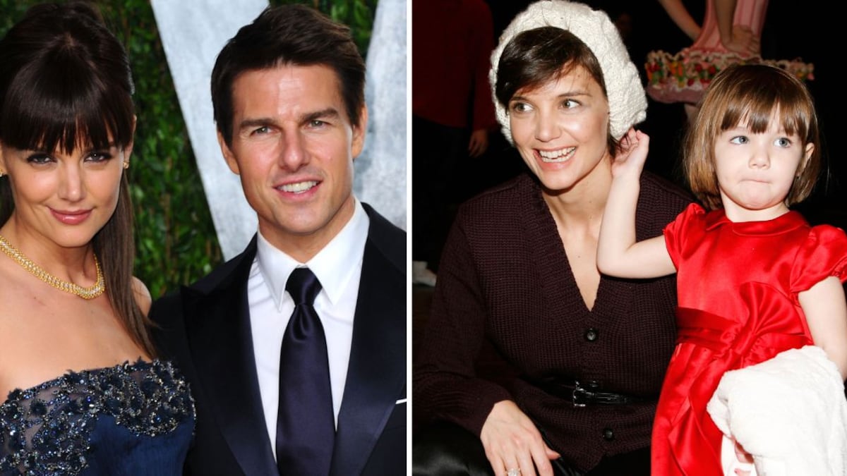 Suri Cruise y Katie Holmes