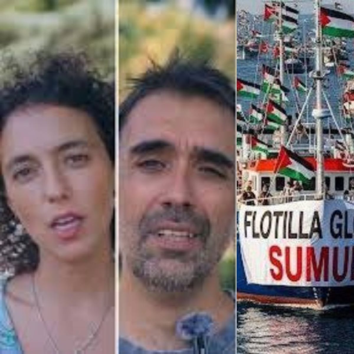 Chilenos de Flotilla Global Sumud liberados en Estambul Chilenos de Flotilla Global Sumud liberados en Estambul