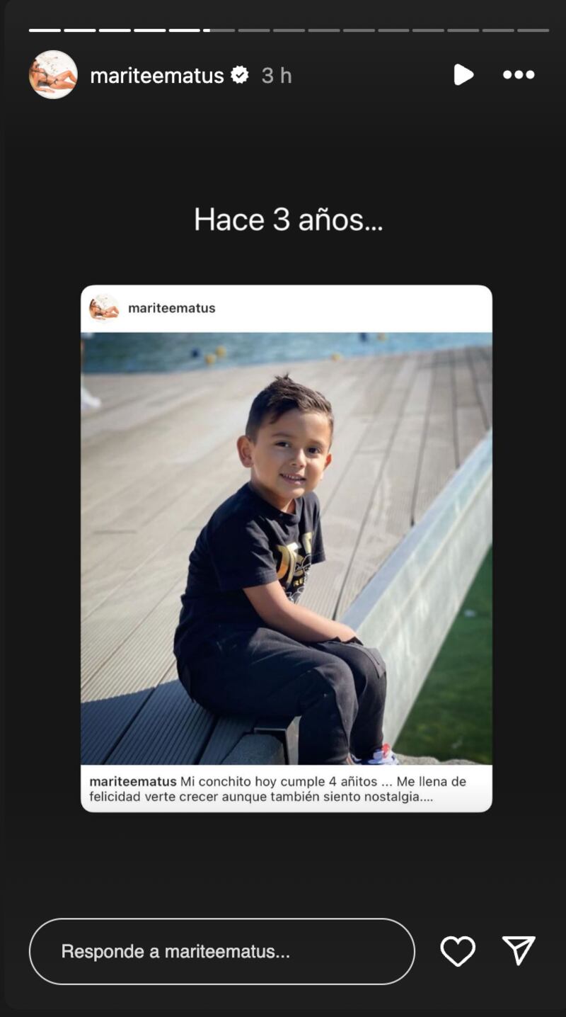 Historia de Marité Matus | Fuente: Instagram