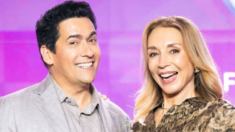 Rafael Araneda y Karen Doggenweiler | Fuente: Instagram @mega.tv