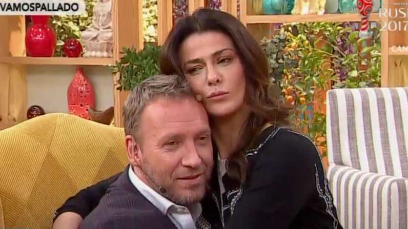 Tonka Tomicic y Martín Cárcamo | Captura: Bienvenidos de Canal 13