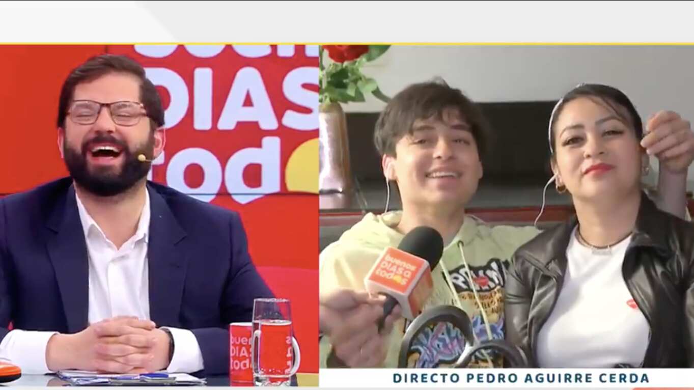 Joseph Rivas y Gabriel Boric | Twitter