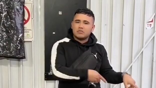 Venezolano enojado