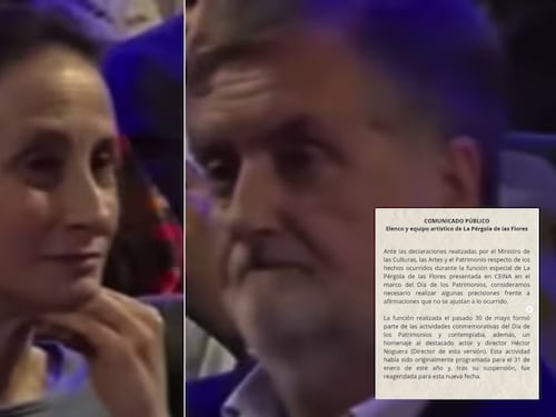Elenco de La Pérgola de las Flores responde al ministro Undurraga y deslindan a Amparo Noguera: “no tuvo participación alguna”