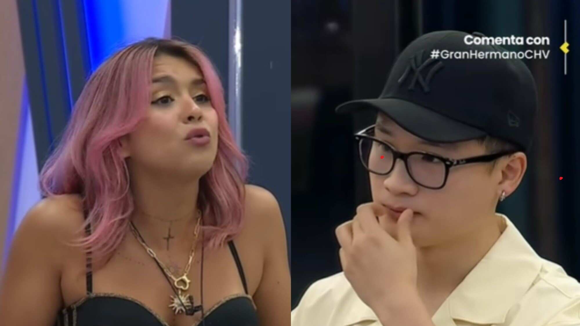 Carlyn Romero y Yuhui Lee en "Gran Hermano"