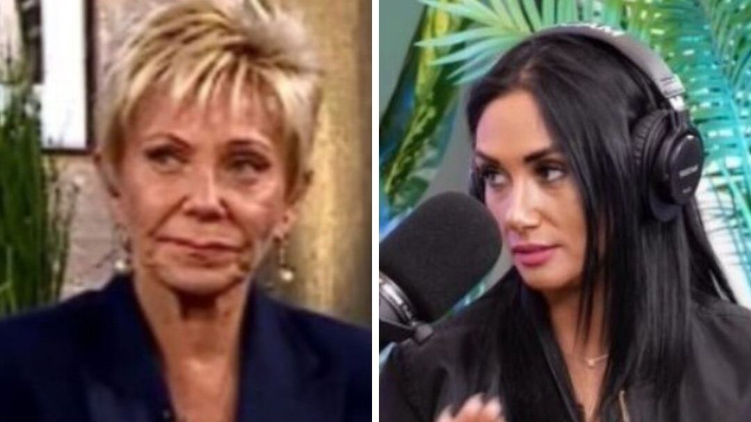 Raquel Argandoña y Pamela Díaz