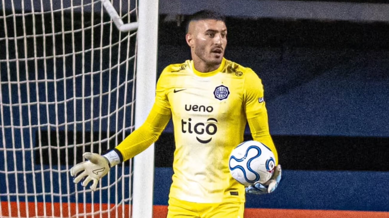 El arquero de Olimpia evidenció la insólita situación vivida en La Florida