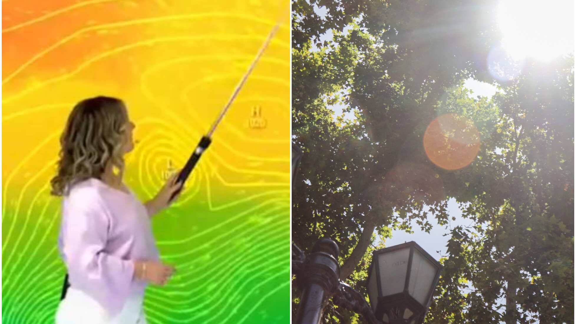 Michelle Adam anticipa calor en Santiago