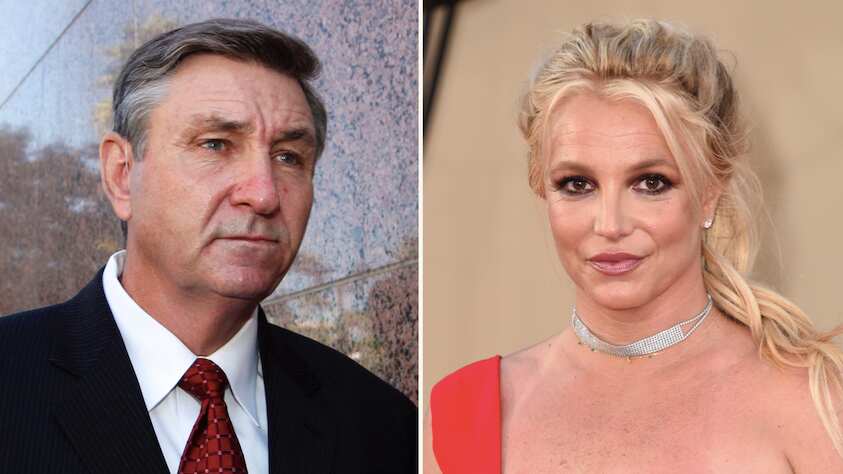 James y Britney Spears