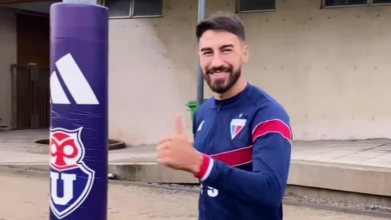 ¿Provocación a Colo Colo? Fortaleza exhibe a un feliz Juan Martín Lucero entrenando en el CDA