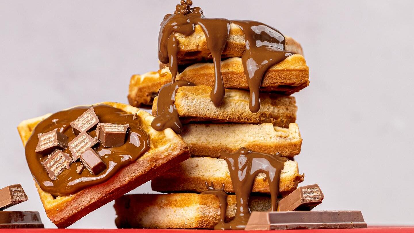 El día mundial del waffle es el 25 de marzo