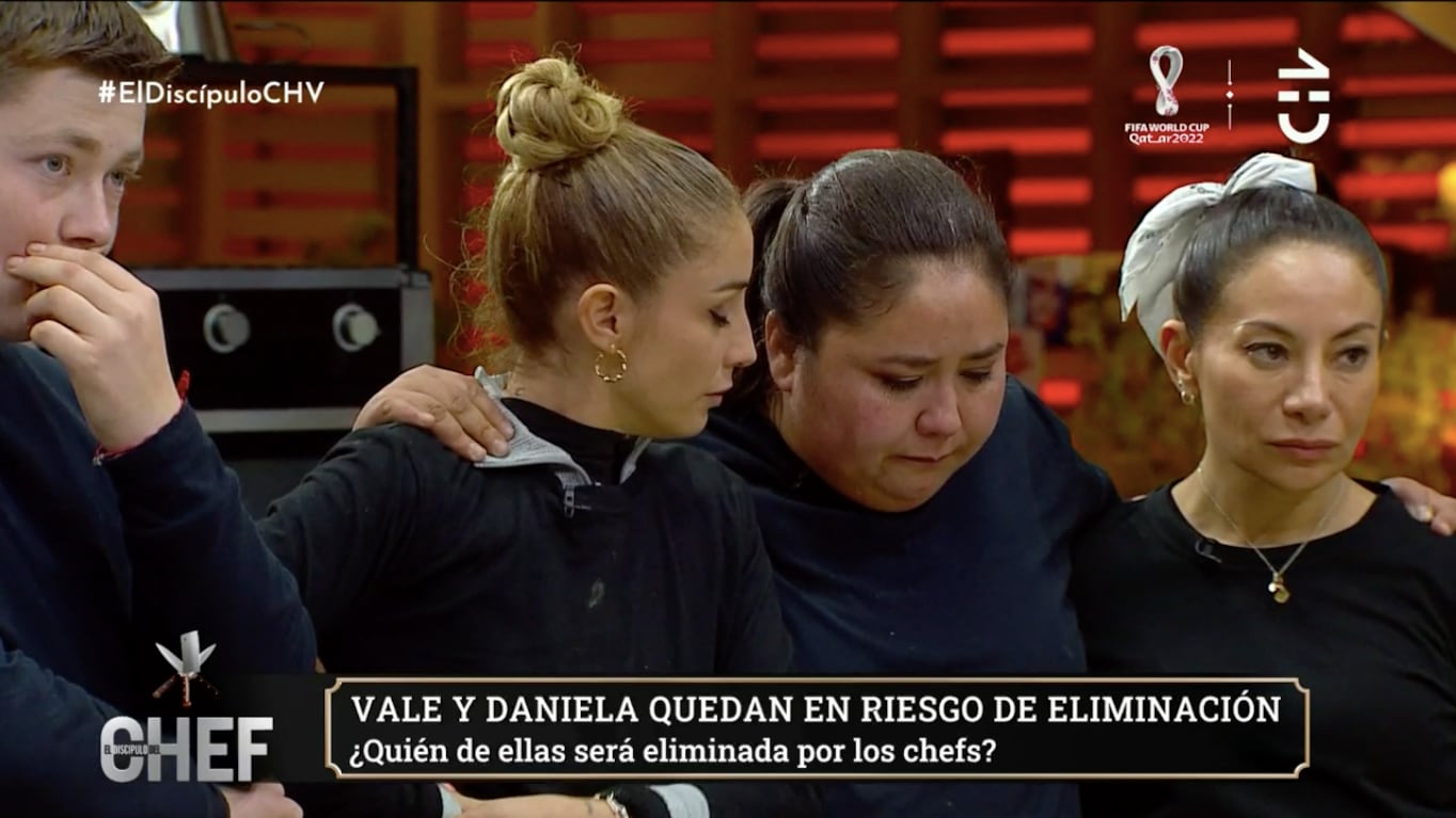 Dani Castro y Valentina Ramos en "El Discípulo del Chef" | Captura: CHV