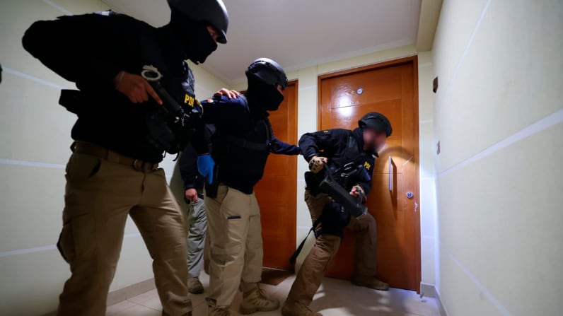 Operativo PDI | Fuente: X @PDI_CHILE